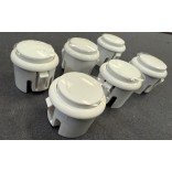 Pack of 6 Replacement Pandora Box Arcade Buttons - Pack of 6 Replacement Pandora Box Arcade Buttons for Arcade Parts Console
